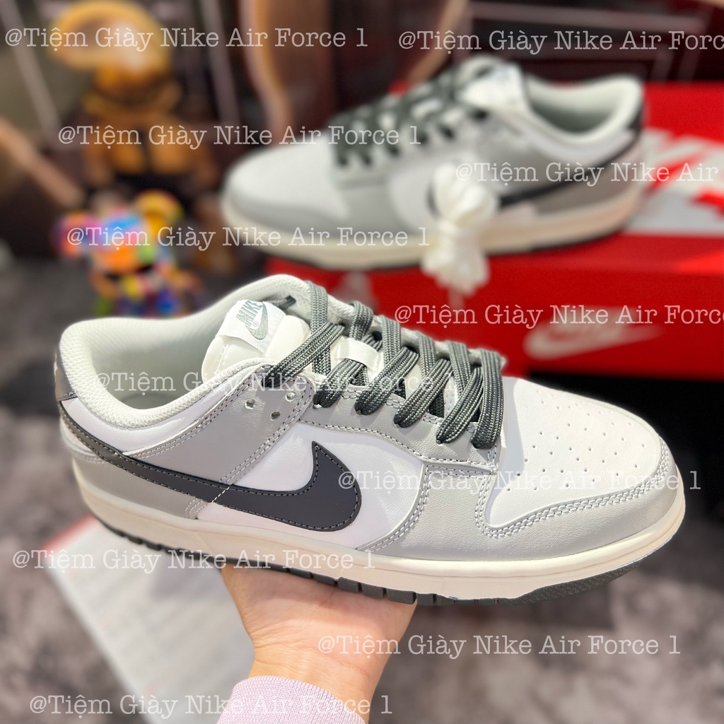 Giày Thể Thao Sb Dunk Low Light Smoke Grey SB Xám Mới 2023
