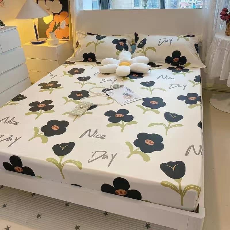 SÉT GA+VỎ GỐI HOA LÁ