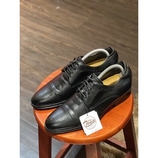 [Giày 2hand] [Size 39,5] Giày Tây Buộc Dây Basic Đen