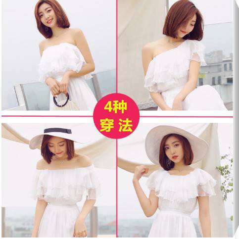 Đầm Voan Dài 4 Cách Mặc Đi Biển Phong Cách Hàn Quốc Cho Nữ