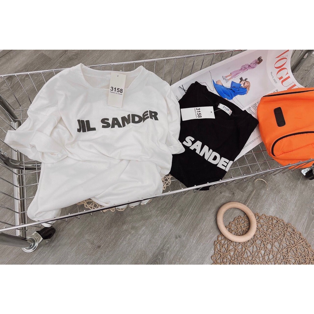 ÁO THUN NAM NỮ  3158 VẢI COTTON KHÔ XỊN, ảnh shop mang thật