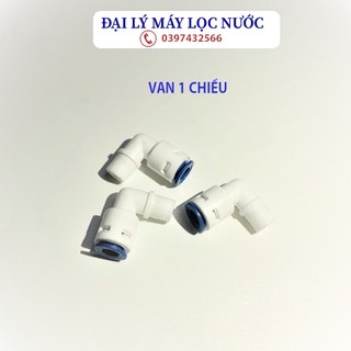 Van 1 chiều van co vuông của máy RO đầu dây 6