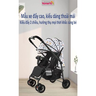Xe đẩy trẻ em yomerto - bbtc-10 - đa sắc