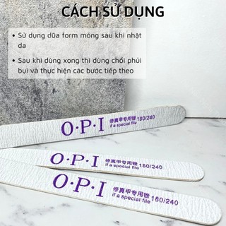 Dũa móng tay OPI Nghi Thảo đồ làm nail