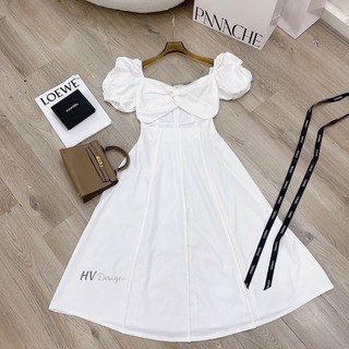 Váy maxi thô hở eo tôn dáng (sale)