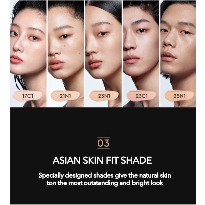 Phấn Nước HERA NEW BLACK CUSHION 15g*2 SPF34 PA++