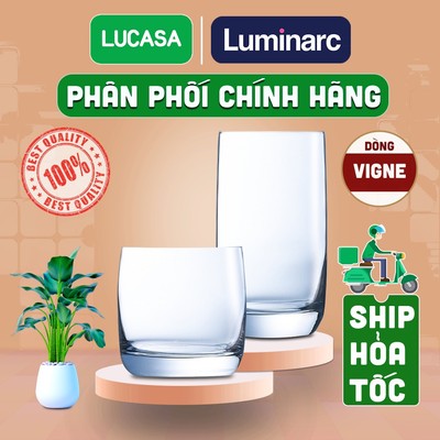 Ly Thủy Tinh Luminarc Vigne | Phân Phối Chính Hãng