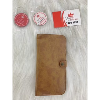 Bao da xịn đựng điện thoại kèm card holder