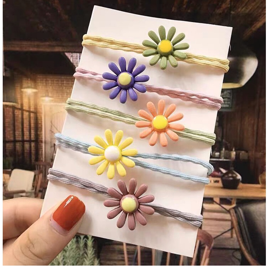 Thun Cột Tóc Hoa Cúc