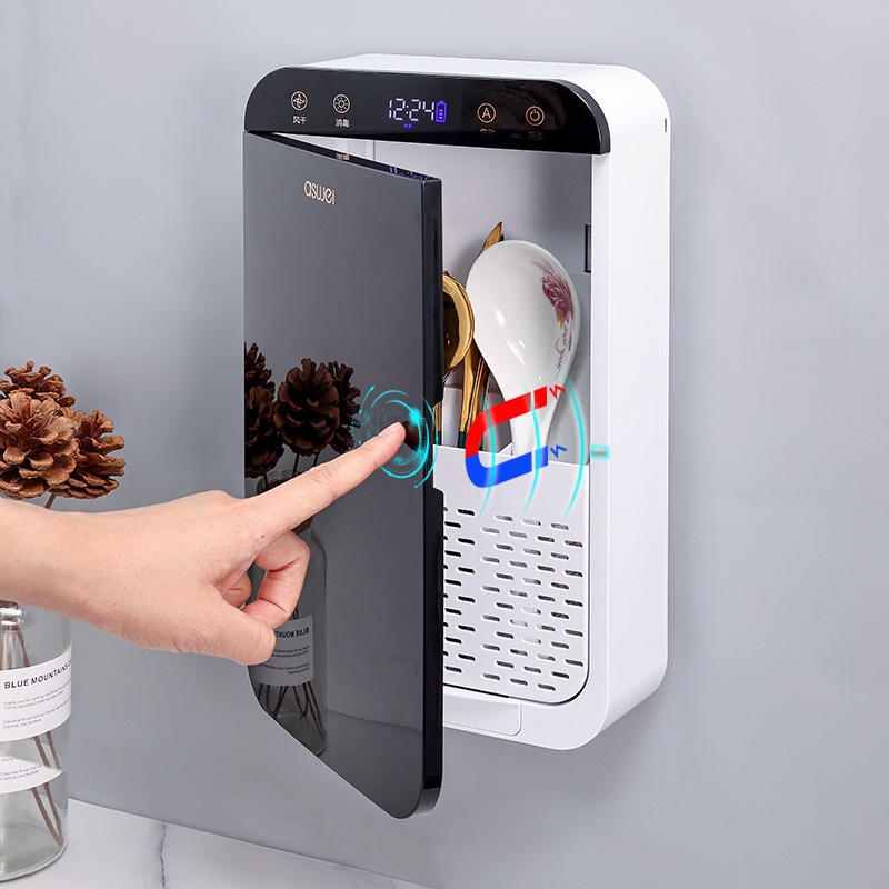 Máy Khử Trùng Đũa Thìa Có Tia UV Diệt Khuẩn Thông Minh Hộp đựng đũa thông minh máy tiệt trùng lồng máy sấy lồng