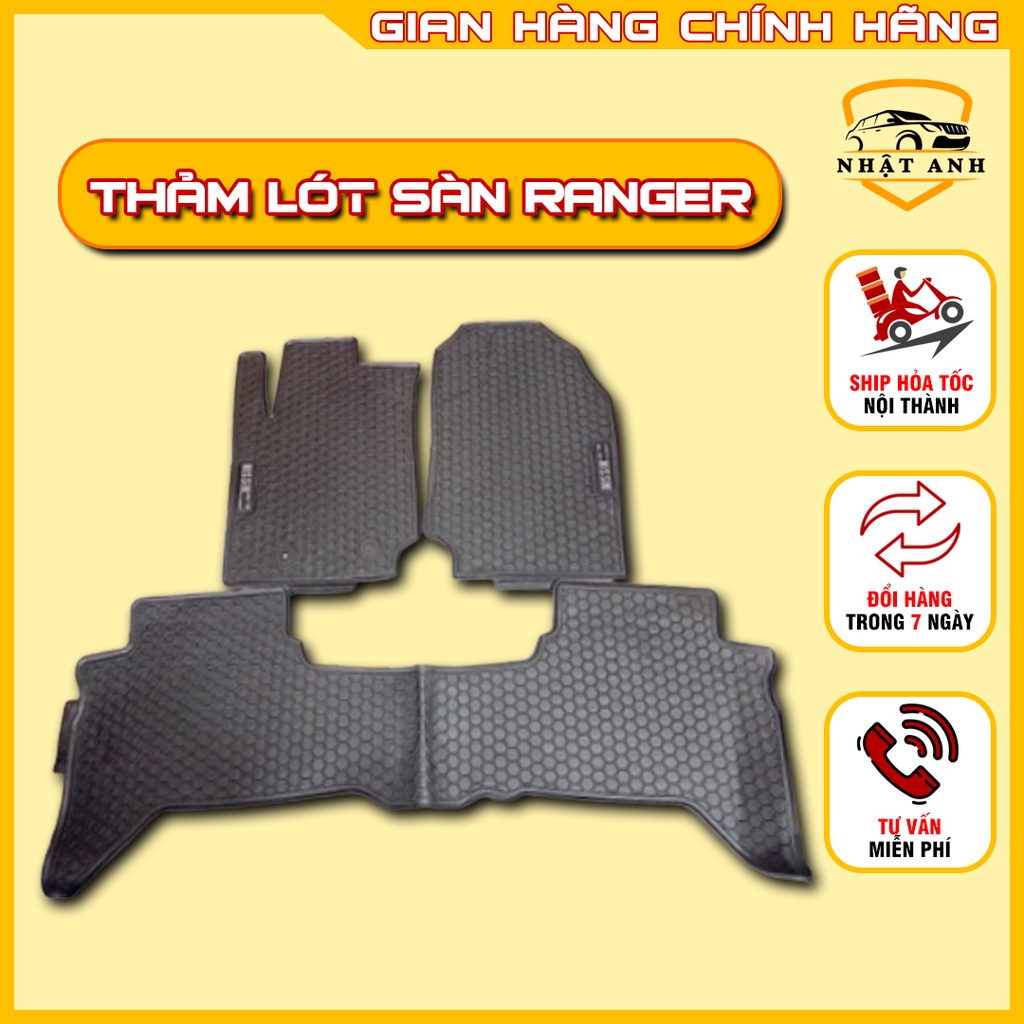 Thảm Lót Sàn RANGER, Thảm Sàn Cao Su Đúc Không Mùi, Cao Cấp Nissin