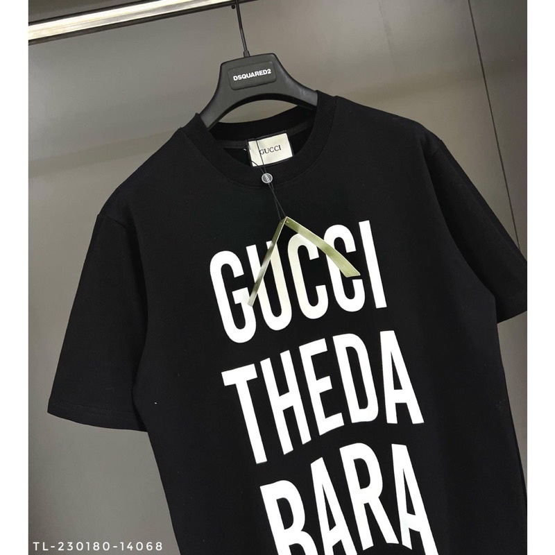 Áo phông cotton tay lỡ in chữ GU.CCII THEDA BARA siêu hot — Bongstore M79- | BigBuy360 - bigbuy360.vn