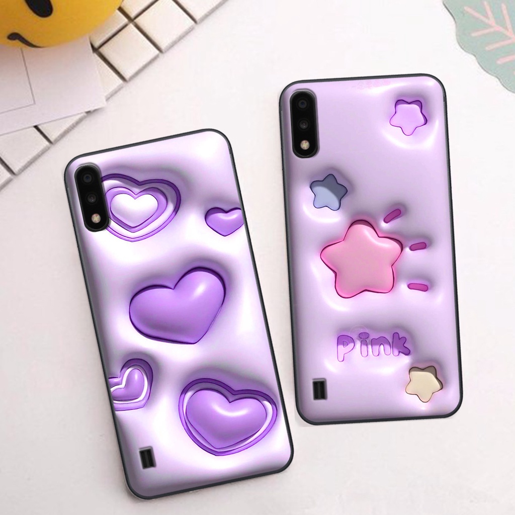 Ốp Samsung A01 / A02 in phẳng hiệu ứng 3D giả nổi siêu thật, cực xinh, cá tính