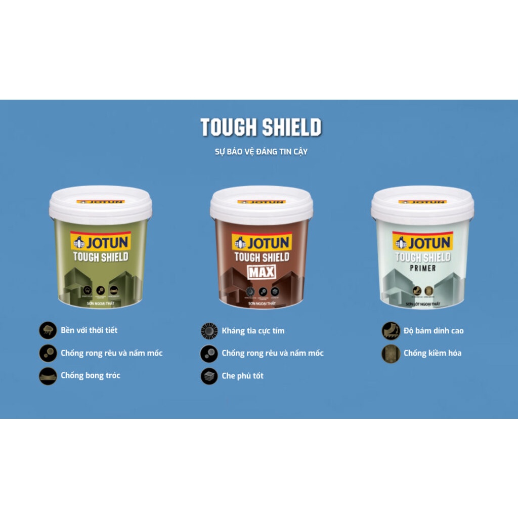 SƠN JOTUN NGOÀI TRỜI TOUGH SHIELD MAX 17LIT
