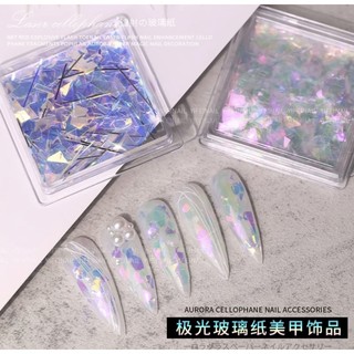 Giấy Thuỷ tinh vụn ẩn móng (1 hũ)