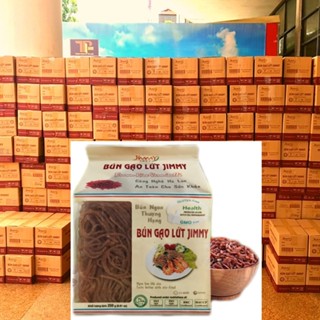 Bún gạo lứt Jimmy thùng 16 gói hàng luôn mới, tiêu chuẩn xuất khẩu hỗ trợ giảm cân