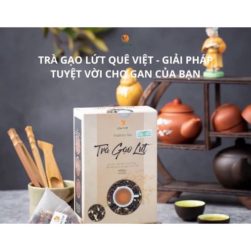 Trà Gạo Lứt Quê Việt- bán lẻ