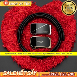 Set thắt lưng 1 dây 2 mặt pierre cardin