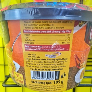 Mì trộn Omachi bát 105g