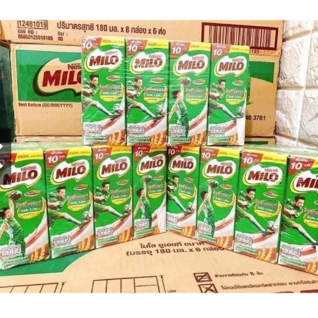 thùng 48 hộp milo Thái 170ml