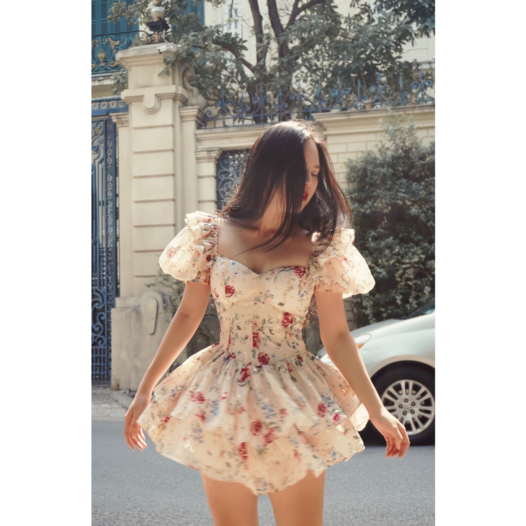 Jumpsuit có mút tay phồng dáng xoè - Miracle Milva Jumpsuit | BigBuy360 - bigbuy360.vn