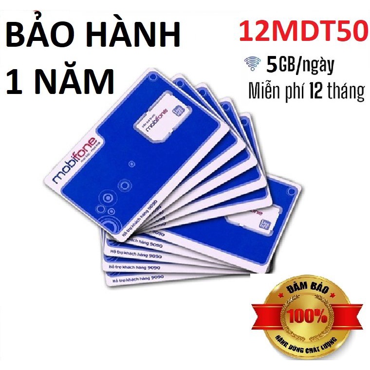 Sim Mobifone 4G 1 Tỷ GB 1 Tháng Truy Cập Không Giới Hạn Dung lượng- Sim Max Băng Thông Giá Cực Rẻ