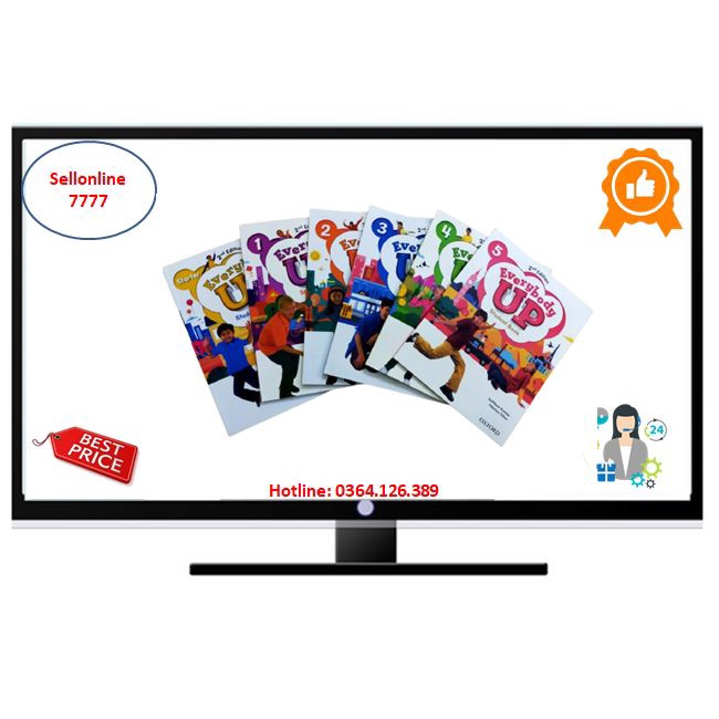Bản đẹp Everybody up 2nd starter - 6 ( chọn 1 tùy ý từ level starter 2nd đến level 6 2nd)