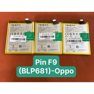Pin oppo F9/BLP681,f9 mới