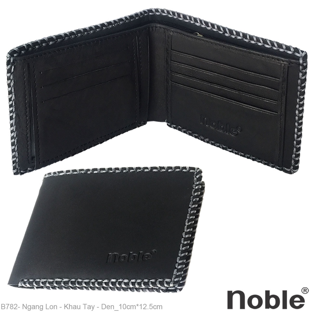 Ví nam da bò thật, hiệu Noble, . mã hàng B789