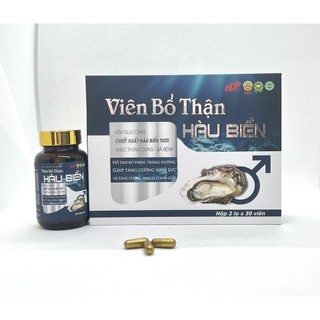 Viên bổ thận hàu biển - hộp 2 lọ x30 viên- bổ thận, tráng dương