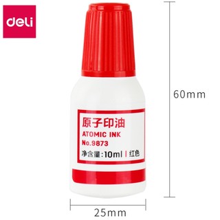 MỰC DẤU Xanh, đỏ  DELI 9874