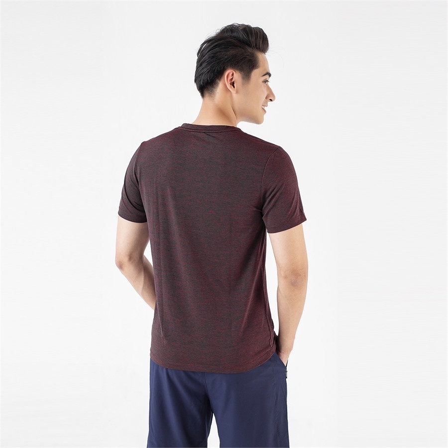 Áo cộc tay cổ tròn Aristino thấm hút mồ hôi from ôm  ATS011S9