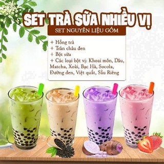 Sét trà sữa các vị (pha 2 lít nước)
