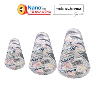 Combo 10 cuộn băng keo điện Nano Tô Nga Dũng các loại, độ dính cao, bền bỉ