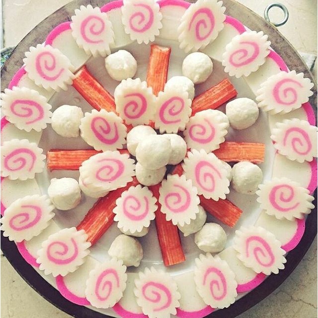 CHẢ CÁ XOẮN NARUTO MAKI 160G