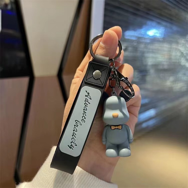 Móc khóa gấu bearbrick cao cấp dễ thương nhiều màu sắc MK14 - Ladykiller