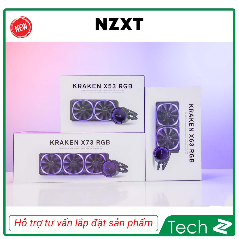 Tản nhiệt nước NZXT Kraken X73 RGB - 360mm