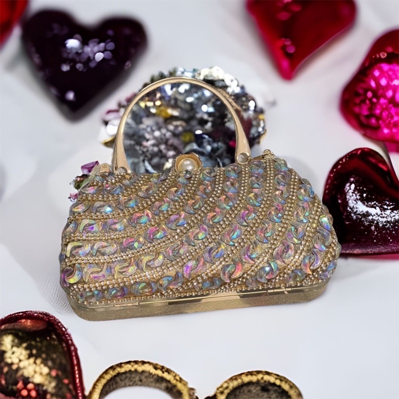 Túi Đầm Đeo Vai Hàng Cao Cấp Túi Đựng Vừa Điện THoại Lớn Thích Hợp Mang Đi Tiệc Đi Chơi Làm Quà Tặng Cao Cấp