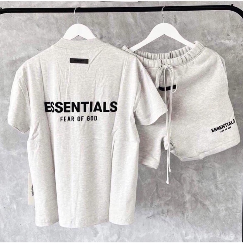 ( Auth ) Set Đồ Cao Cấp Essentials Fear Of God Cam Kết Chính Hãng Bao Check