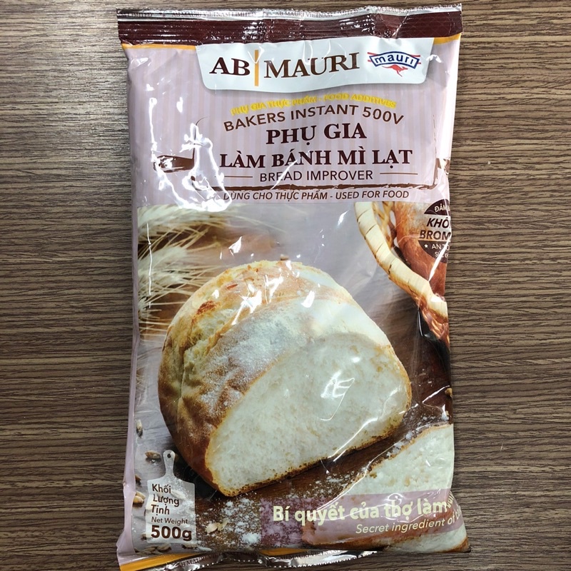 Phụ gia bánh mì Mauri 500g