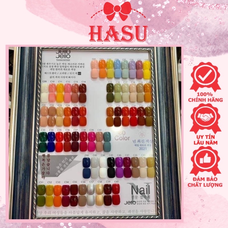 Sơn gel Jello hàn cao cấp 15ml