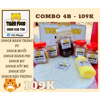 Combo 4b bánh tráng phơi sương đặc biệt