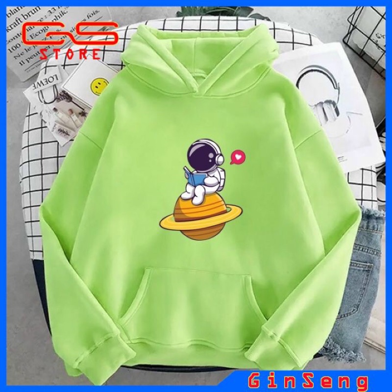 ÁO HOODIE NAM NỮ PHI HÀNH GIA ĐỌC SÁCH