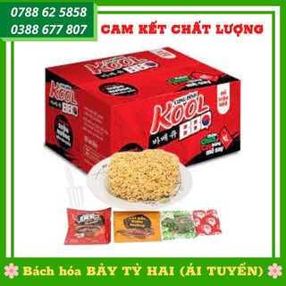 12 THỐ MÌ CUNG ĐÌNH KOOL BBQ SƯỜN NƯỚNG TRỘN KIỂU HÀN QUỐC TÔ x 105g