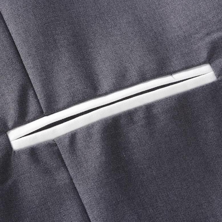 Áo vest nam Áo gile nam chất liệu Polyester độc đáo thiết kế đặc săc thanh lịch 2 hàng cúc trẻ trung năng động H66