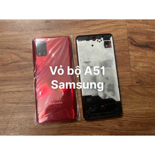 Vỏ bộ samsung A51,kèm kính camera