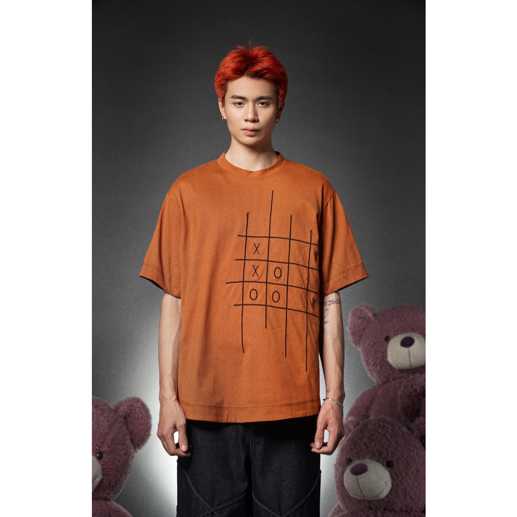 ÁO THUN X.O T-SHIRT CARAMEL BROWN