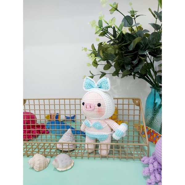 Bé heo mặc đồ tắm HandMade