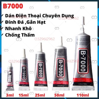 Keo dán b7000 / t7000 / t9000 / e8000 đa năng dán màn hình điện thoại dán đồ thủ công