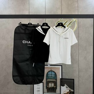 Áo phông miumiu cổ bẻ neww